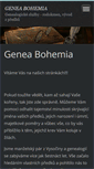 Mobile Screenshot of genea-bohemia.com